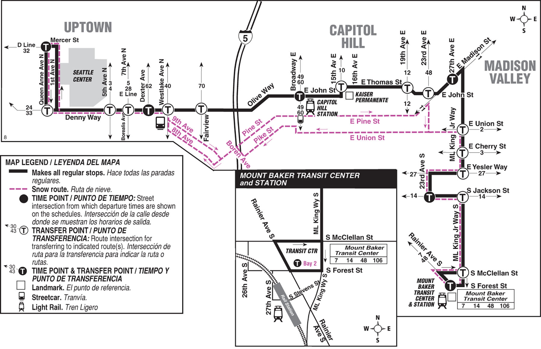 Schedules & Maps King County Metro King County